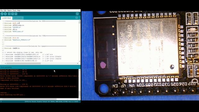 DOIT ESP32 Devkit v1 - autoprogram fix смотреть онлайн