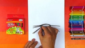 Как нарисовать Вечный Огонь на 9 мая