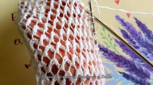 Классная Сеточка спицами для всех, независимо от опыта