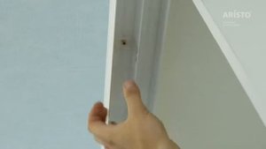Установка верхнего стопора раздвижной системы Aristo