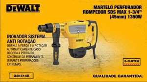 D25614K - Ciocan rotopercutor SDS-MAX DEWALT , 1350W