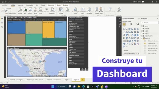 Temario curso Power Bi смотреть онлайн