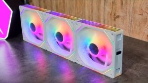 Кулер для корпуса 120mm Jungle Leopard WH (3 в 1)