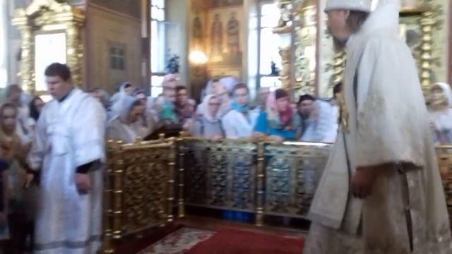 Преображение Господне. Архиерейская служба. Причастие смотреть онлайн