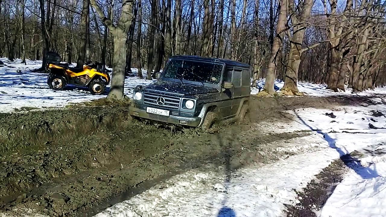 Что может гелик на бездорожье? Гелик может ВСЕ! Nissan Patrol против ГЕЛЕНДВАГЕНА смотреть онлайн
