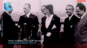 Prinice Guglielmo Giovanelli Marconi greetings to FaceBox TV IT