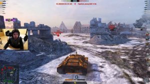 WoT Blitz -Пять кругов ада на Т95 - World of Tanks Blitz (WoTB)