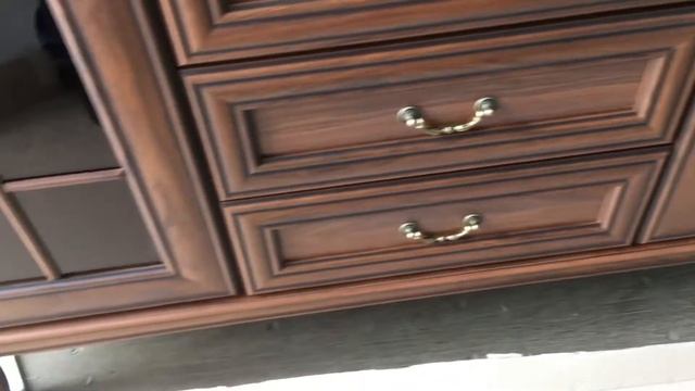 Комод в гостиную Прованс цвет орех смотреть онлайн