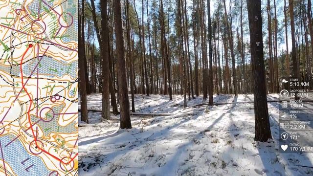 Спортивное ориентирование (headcam orienteering) - Кубок Смоленска 2022, 1 этап сезона - 03.04.22 смотреть онлайн