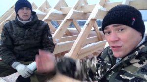 Кровля в деревянном доме. Технология устройства кровли от Центра Домостроения. Стропильная система