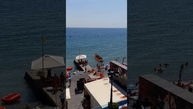 Ялта.06 августа 2021 год. Отдых. Путь к набережной. Где отдохнуть. Снять жилье у моря. смотреть онлайн