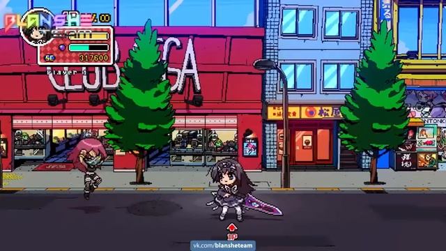 Phantom Breaker: Battle Grounds #1 - Прохождение 1 уровня и знакомство с игрой/смотр игры. смотреть онлайн
