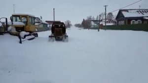 Снегоход из оки