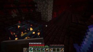 СУРОВЫЙ ПОХОД В АД! НАШЛИ КРЕПОСТЬ! КАК ЖЕ ТУТ НЕБЕЗОПАСНО! Балдежные Приключения - Minecraft #3