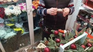 НОВОГОДНИЙ ДЕКОР.НОВОГОДНЯЯ КОМПОЗИЦИЯ. КАК СДЕЛАТЬ НОВОГОДНЮЮ КОМПОЗИЦИЮ СВОИМИ РУКАМИ