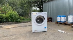 Candy Smart Touch Washing Machine VS Bricks (THE BEST DESTRUCTION EVER)