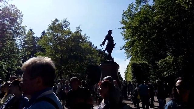 Петергоф. Ансамбль ЧЕТЫРЕ ЧЕТВЕРТИ