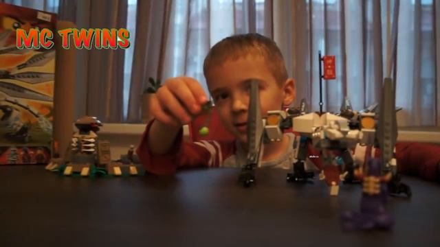 Игрушки LEGO NINJAGO Titanium Dragon !!! смотреть онлайн