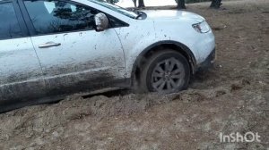 покатушки на subaru tribeca b10