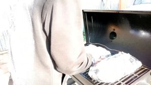 Говяжьи ребра в смокер-гриле