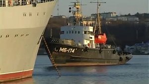 Уже второй день Корабль Управления «Славутич» и корвет «Тернополь», приведены в боевую готовность.