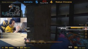 ЛЕГЕНДАРНАЯ ИГРА S1MPLE ПРОТИВ ASTRALIS   Natus Vincere vs Astralis CS GO