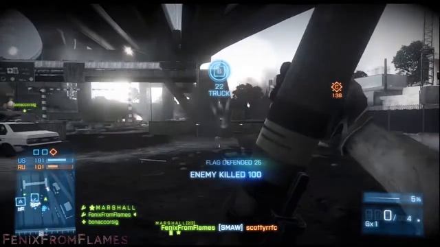 Battlefield 3, Commentary - Conquest on Tehran Highway смотреть онлайн