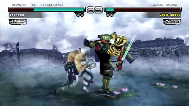 Tekken 5 DR Arcade Battle Yoshimitsu смотреть онлайн