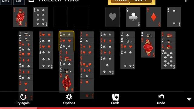 Star Club\Solitaire Dark\FreeCell: #5 FreeCell - Hard - Play the 7♣ to the Foundation смотреть онлайн