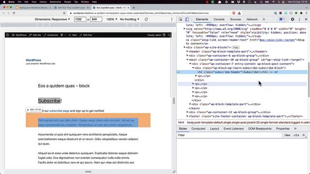 How To Style Your WordPress Blocks #WordPress #WordPressBlocks #wordpresstutorial #WordpressSite