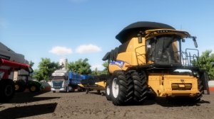 Farming Simulator 22 / Сельское хозяйство в Бразилии #01 Уборка пшеницы NH10.90, Case, Scania