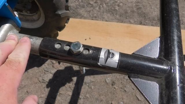 Роторная косилка Заря для мотоблоков. Доработка.