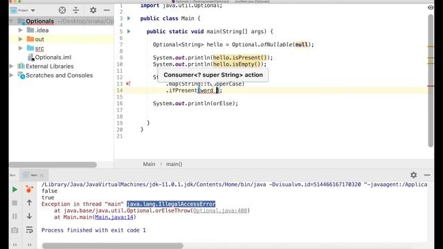 Optional или как избавиться от NPE в Java / жизнь без Null Pointer Exception реальна? смотреть онлайн