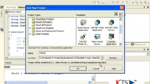 Netwok Programming using C#.NET|Socket programming|Client Server Programming|C#.NET Video Tutorials