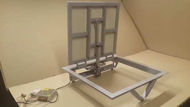 Люк в подвал АМО с электроприводом и пультом. Новая модель! смотреть онлайн