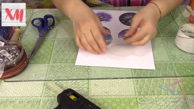 ЧАСЫ елочная игрушка/ Christmas clock. ХоббиМаркет смотреть онлайн