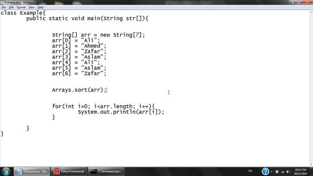 16 Nov 2017 - Arrays, Sorting and Calcualting смотреть онлайн
