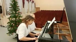 Д.  Крамер   Фантазия на тему:  "В лесу родилась ёлочка"