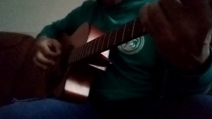 Аккорды Em, Cmaj7, Asus2, Dsus2 на гитаре, ритм "восьмёрка"