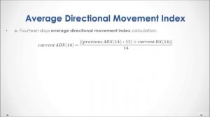 #7# Stock Technical Analysis with Python (Average Directional Movement Index Indicator)