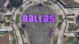 GTA 5 - Grove Street Families vs Ballas. Epic Gang War