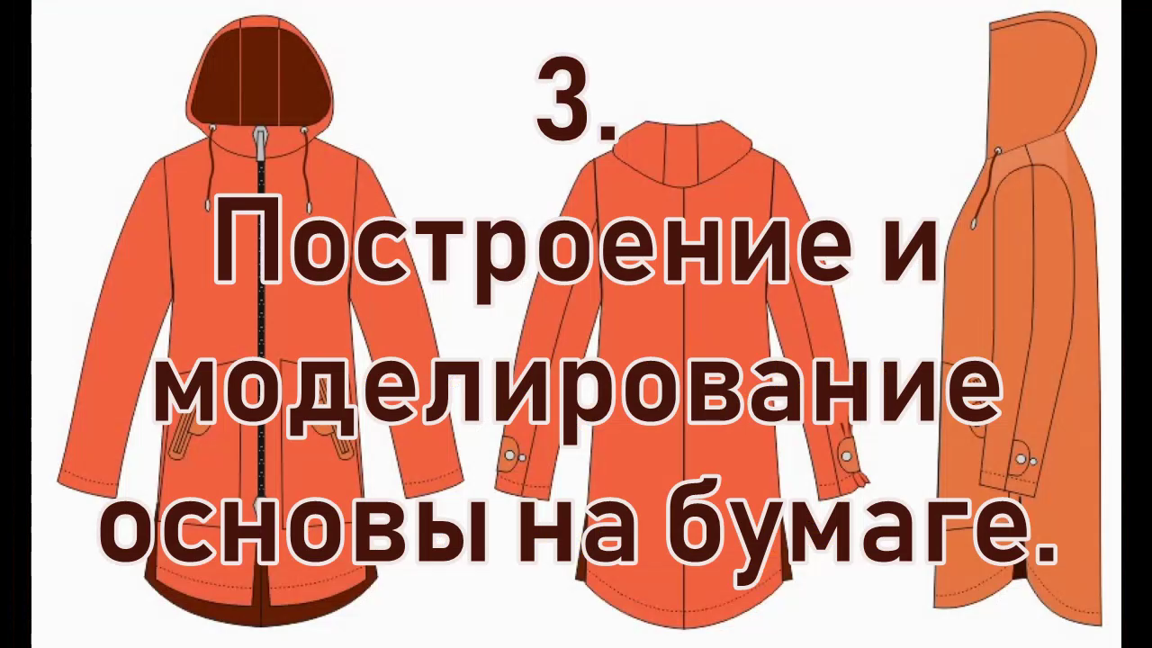 3. Построение и моделирование основы женской ветровки на бумаге..mp4