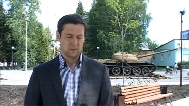 Танк-памятник появится в центральном парке Болотного