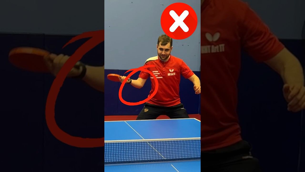 Ошибки при приеме ПЛОСКИХ и ВЕРХНИХ подач. #phonk #tabletennis #backhand смотреть онлайн