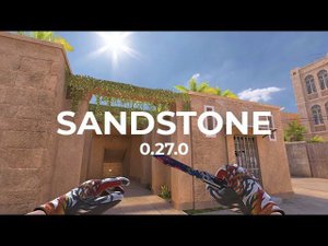 Обзор обновленных текстур на карте Sandstone | Standoff 2 0.27.0