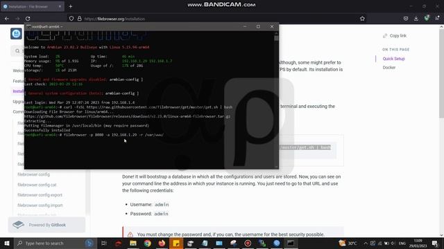 Membuat file manager ala google drive di armbian server menggunakan file browser смотреть онлайн