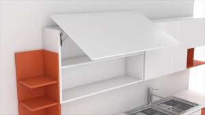 Salice - Подъёмный механизм EVOLIFT SWING — Монтаж