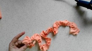 Роза из шифона/DIY/Мастер класс