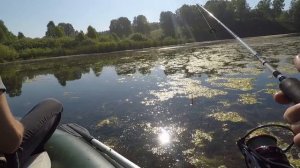 Легкий способ поймать окуня на озере. Окунь на отводной! Где искать?