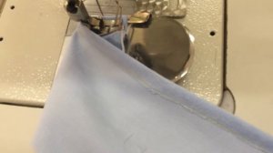 Подгибка края на BROTHER S-1000, приспособление KHF-34 (3/8")